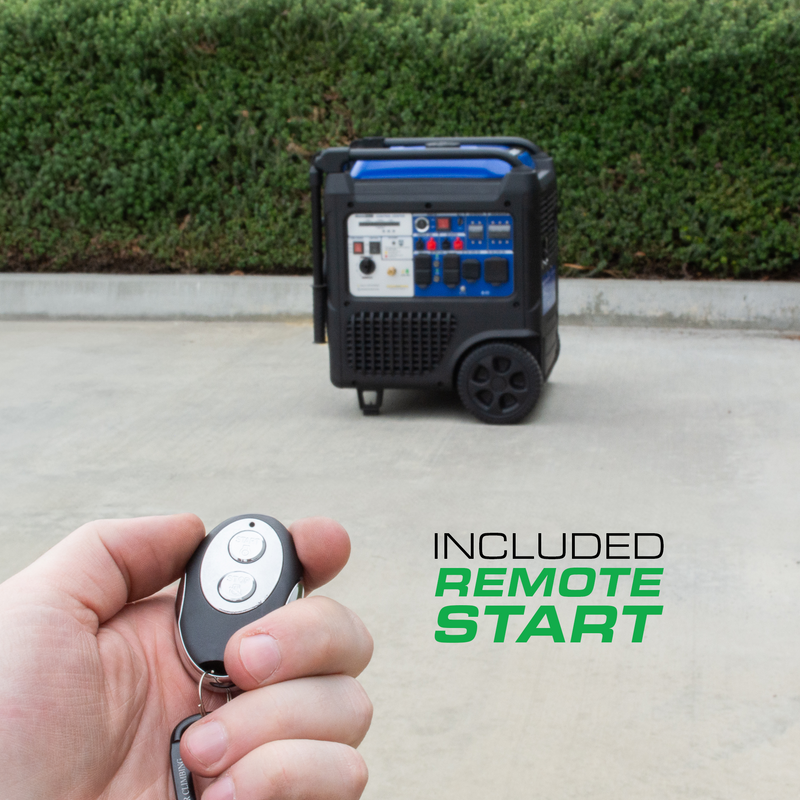 11,000 Watt Portable Tri Fuel Inverter Generator - Quiet, Low THD