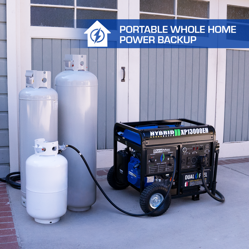 13,000 Watt Dual Fuel Portable Generator