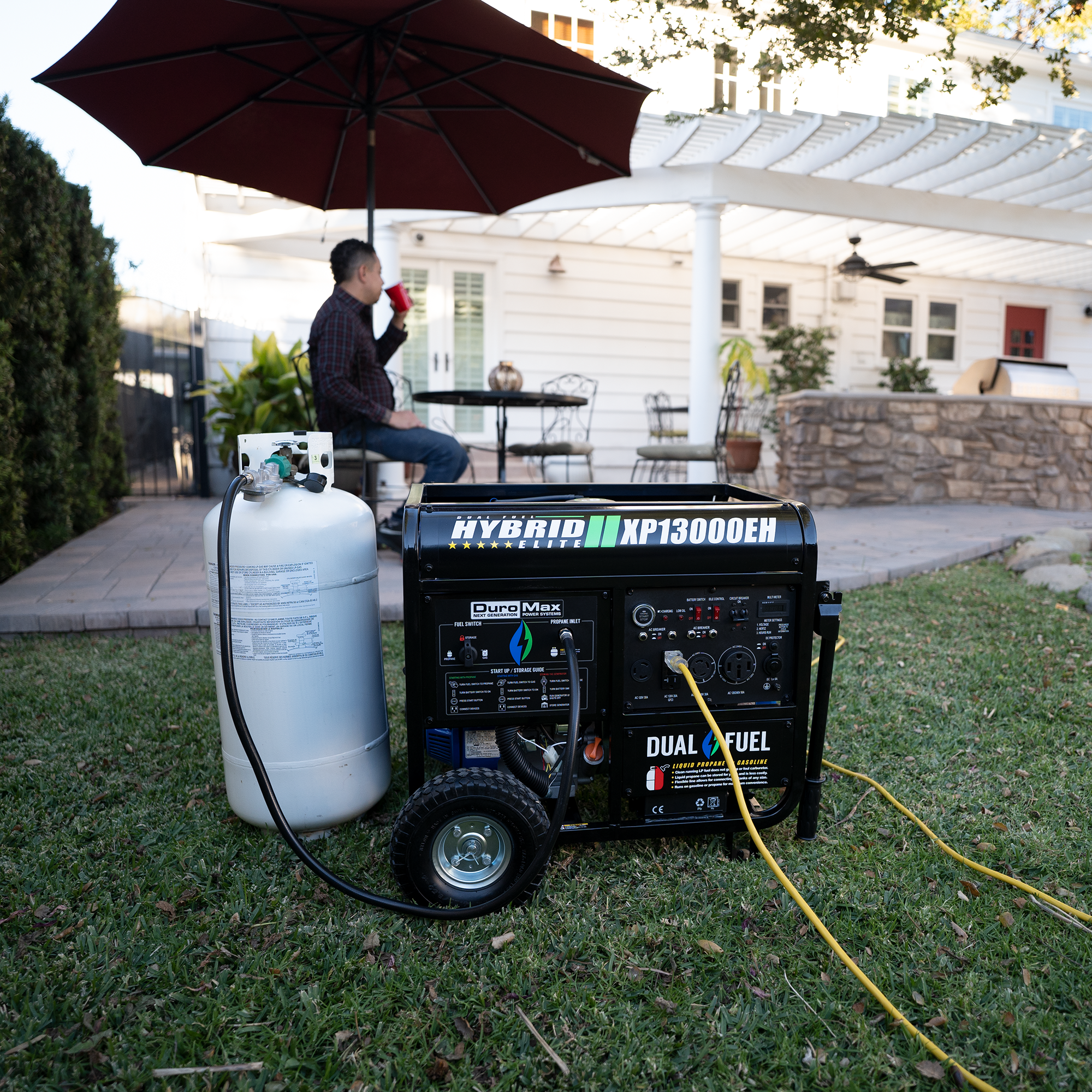 13,000 Watt Dual Fuel Portable Generator