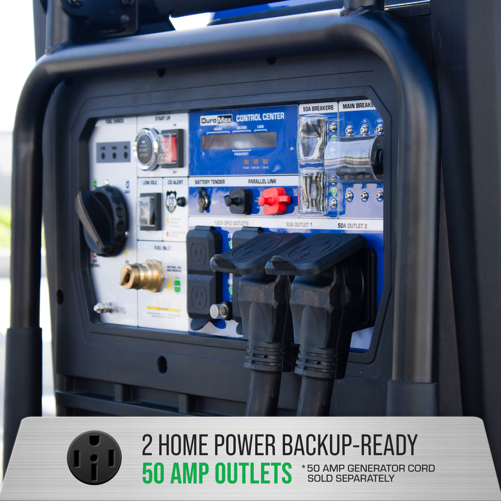 16,000 Watt Portable Tri Fuel Inverter Generator - Quiet, Low THD