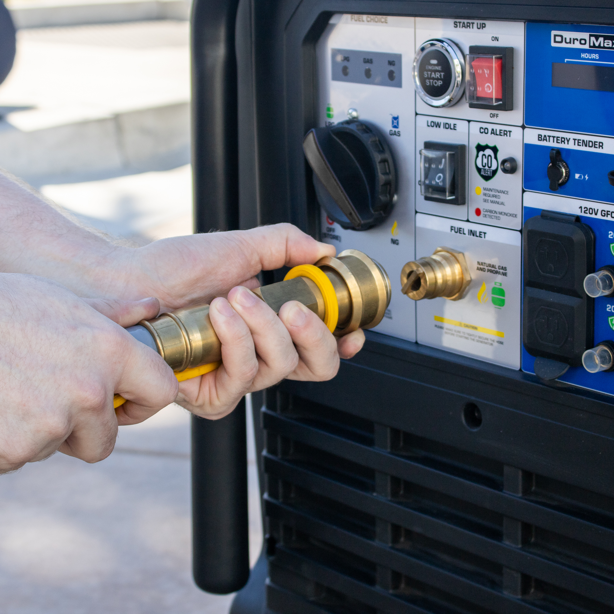 16,000 Watt Portable Tri Fuel Inverter Generator - Quiet, Low THD