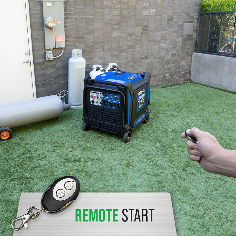 16,000 Watt Portable Dual Fuel Inverter Generator - Quiet, Low THD