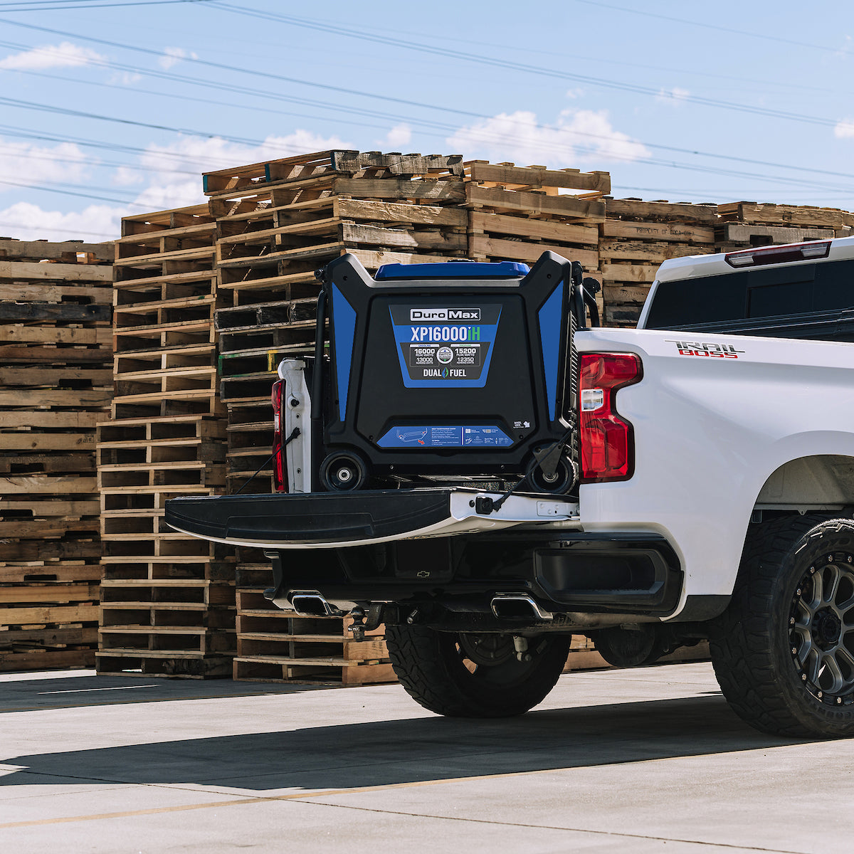 16,000 Watt Portable Dual Fuel Inverter Generator - Quiet, Low THD