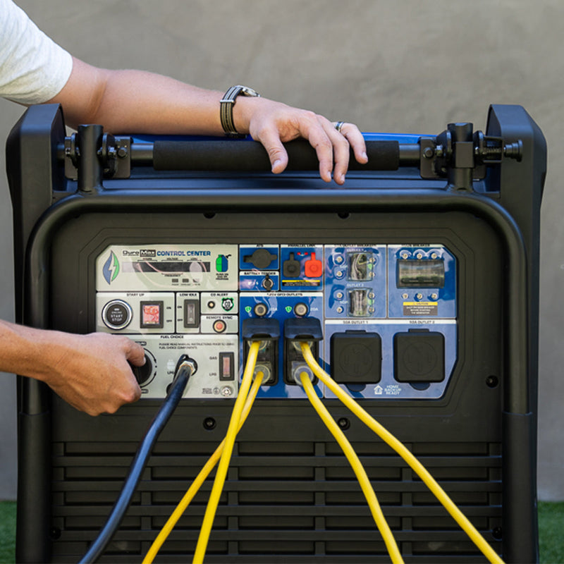 16,000 Watt Portable Dual Fuel Inverter Generator - Quiet, Low THD