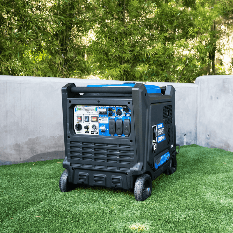9,000 Watt Portable Dual Fuel Inverter Generator - Quiet, Low THD