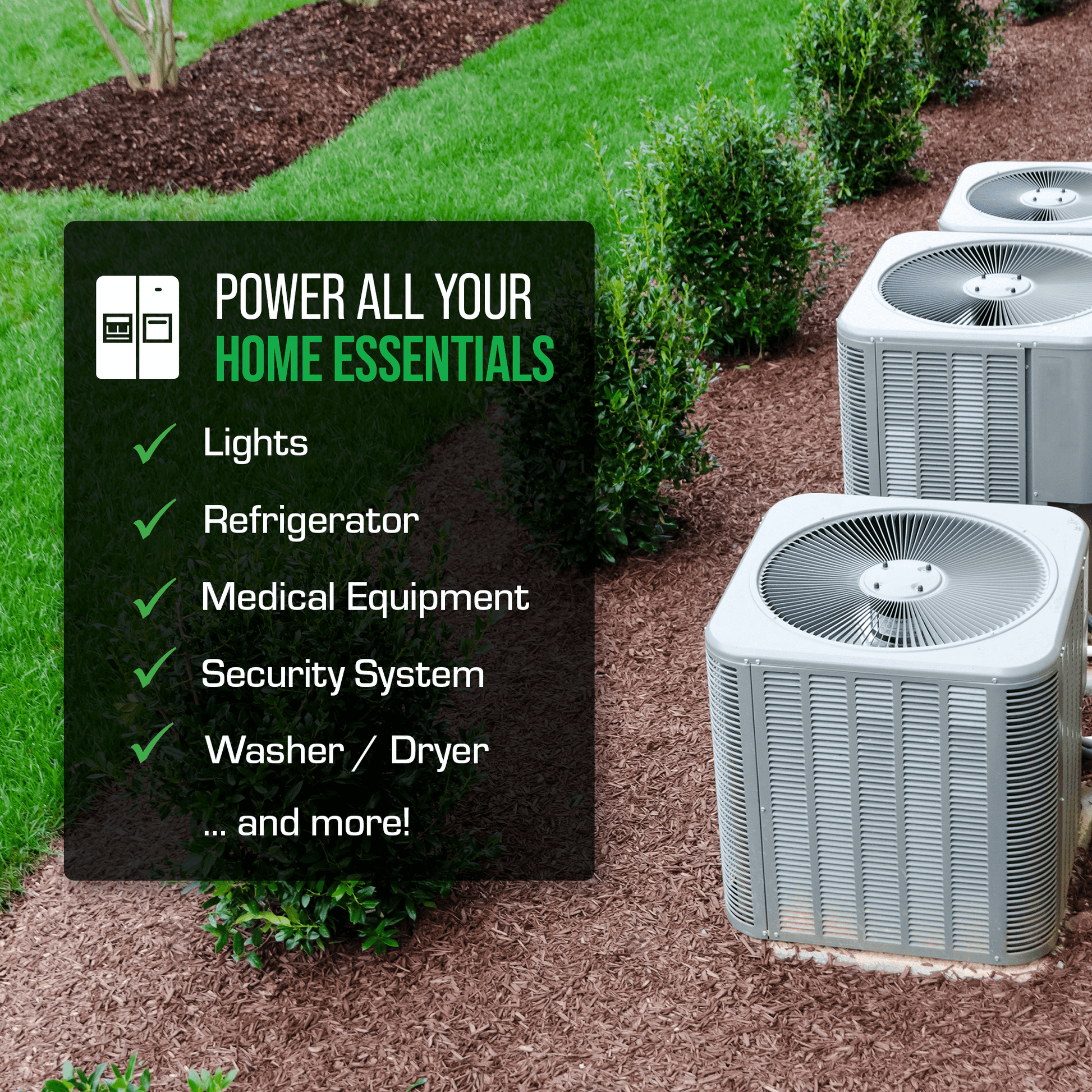 9,000 Watt Portable Dual Fuel Inverter Generator - Quiet, Low THD