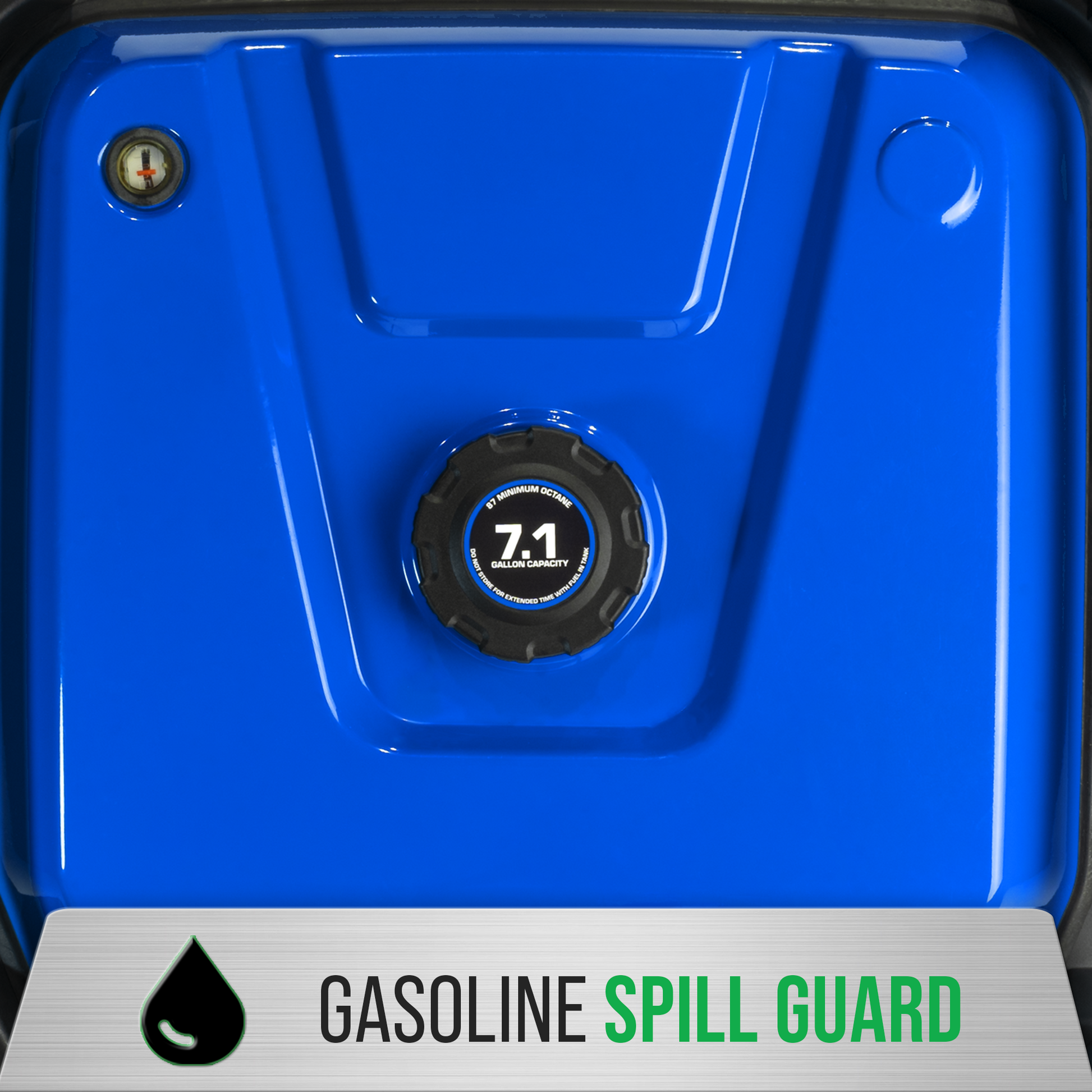 9,500 Watt Portable Dual Fuel Inverter Generator - Quiet, Low THD