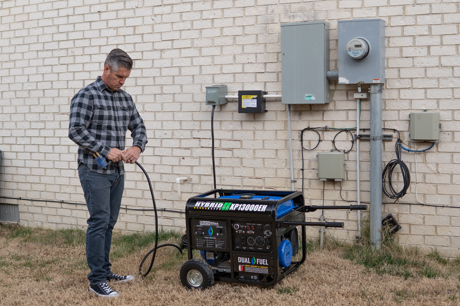 13,000 Watt Dual Fuel Portable Generator