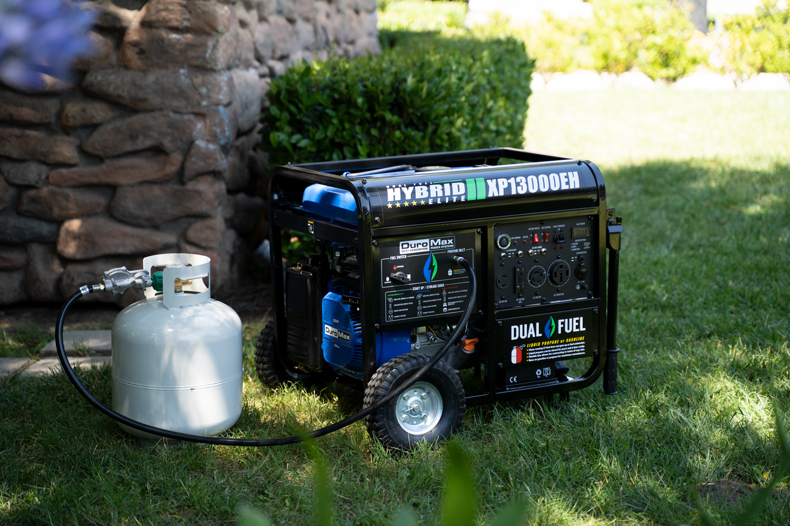 13,000 Watt Dual Fuel Portable Generator