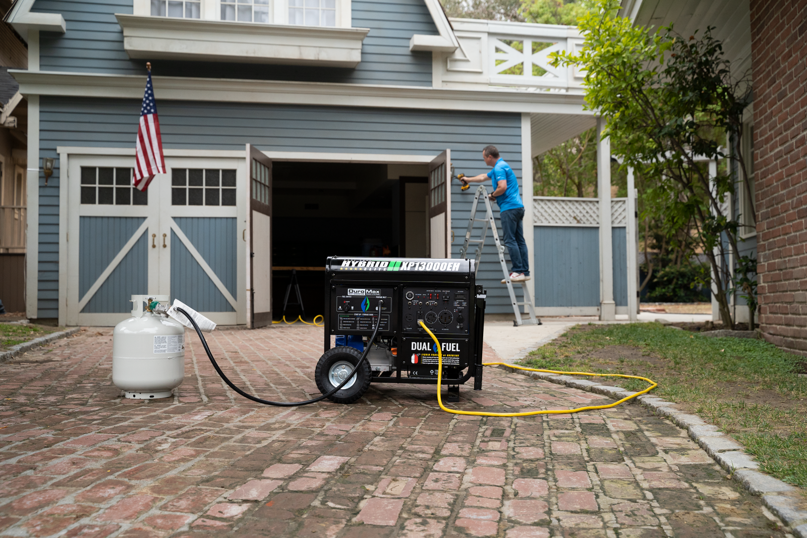 13,000 Watt Dual Fuel Portable Generator