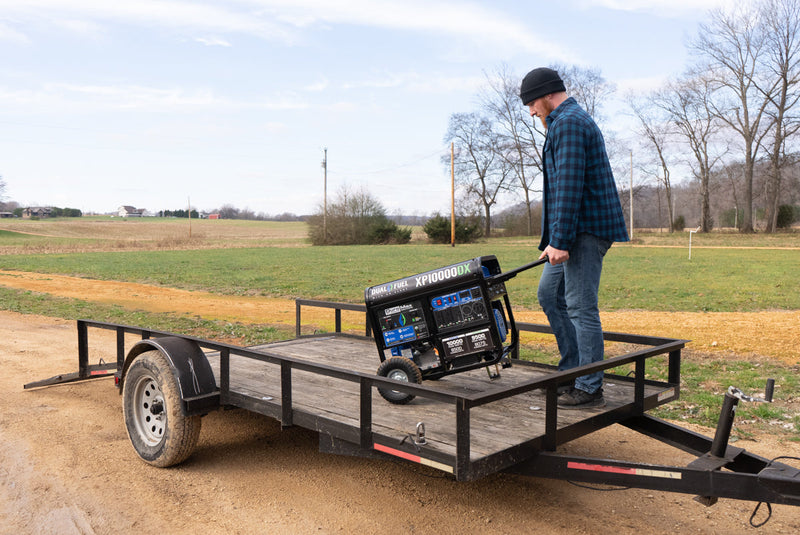 10,000 Watt Dual Fuel Portable Generator w/ CO Alert