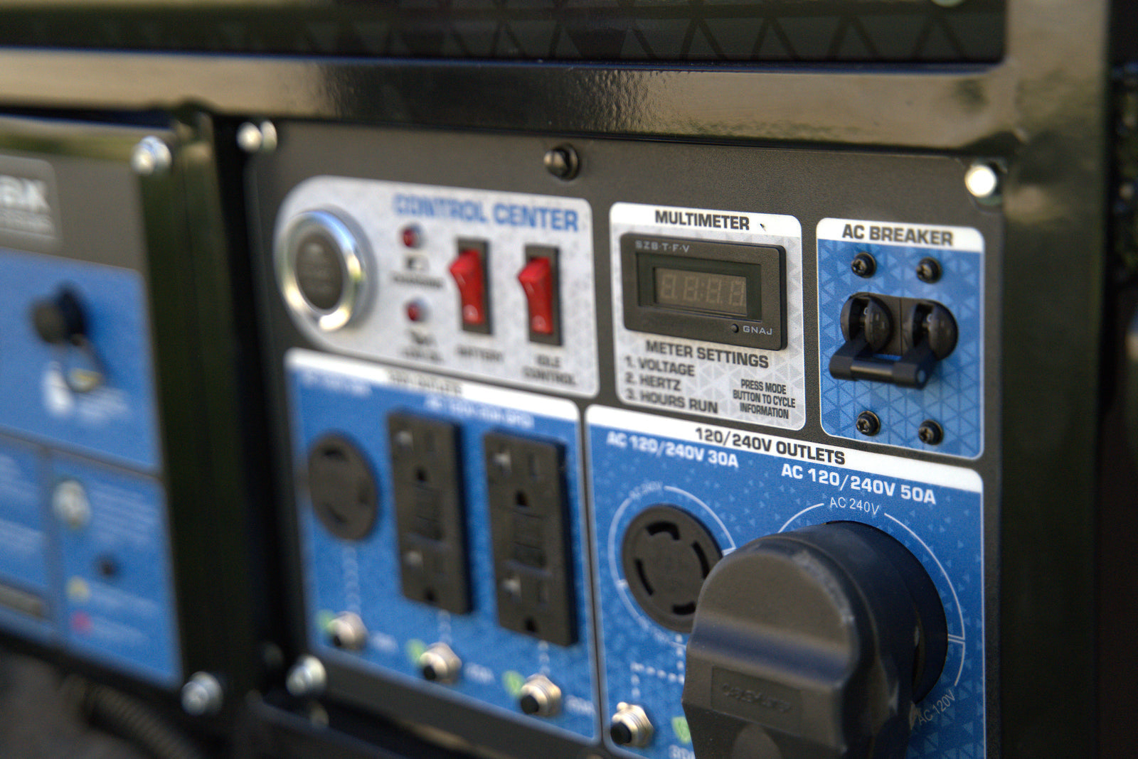 13,000 Watt Dual Fuel Portable HX Generator w/ CO Alert