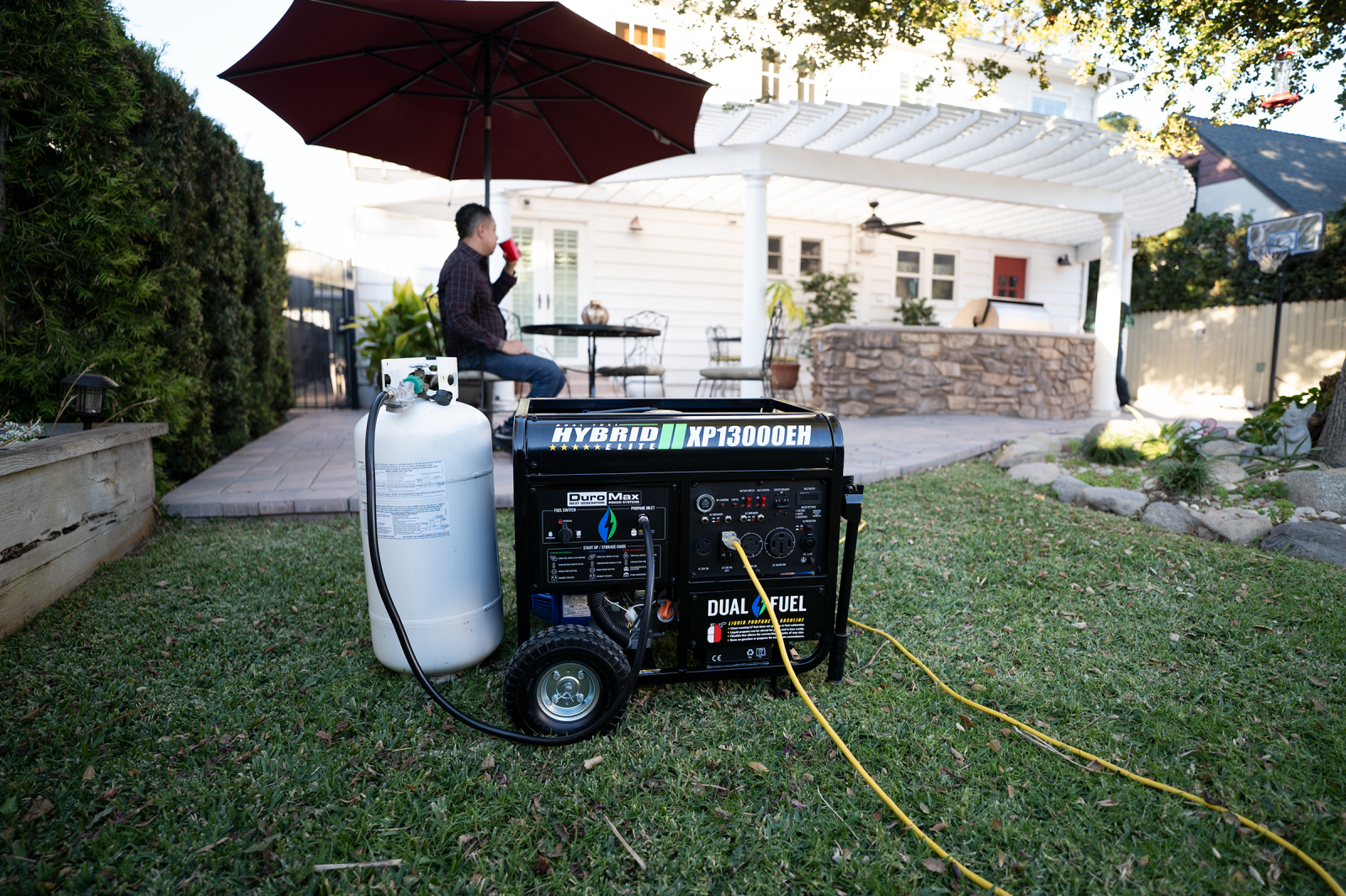 13,000 Watt Dual Fuel Portable Generator