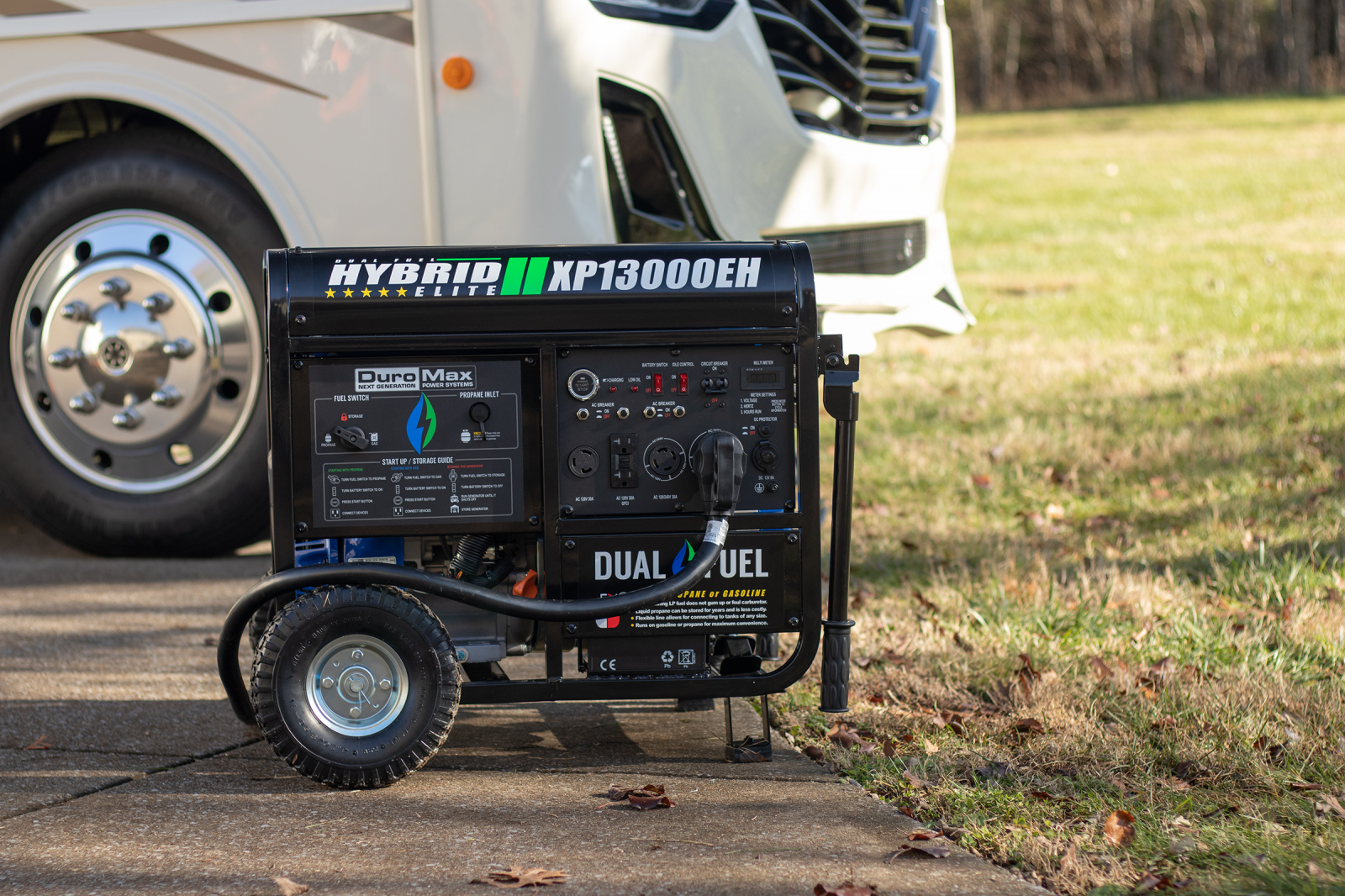 13,000 Watt Dual Fuel Portable Generator