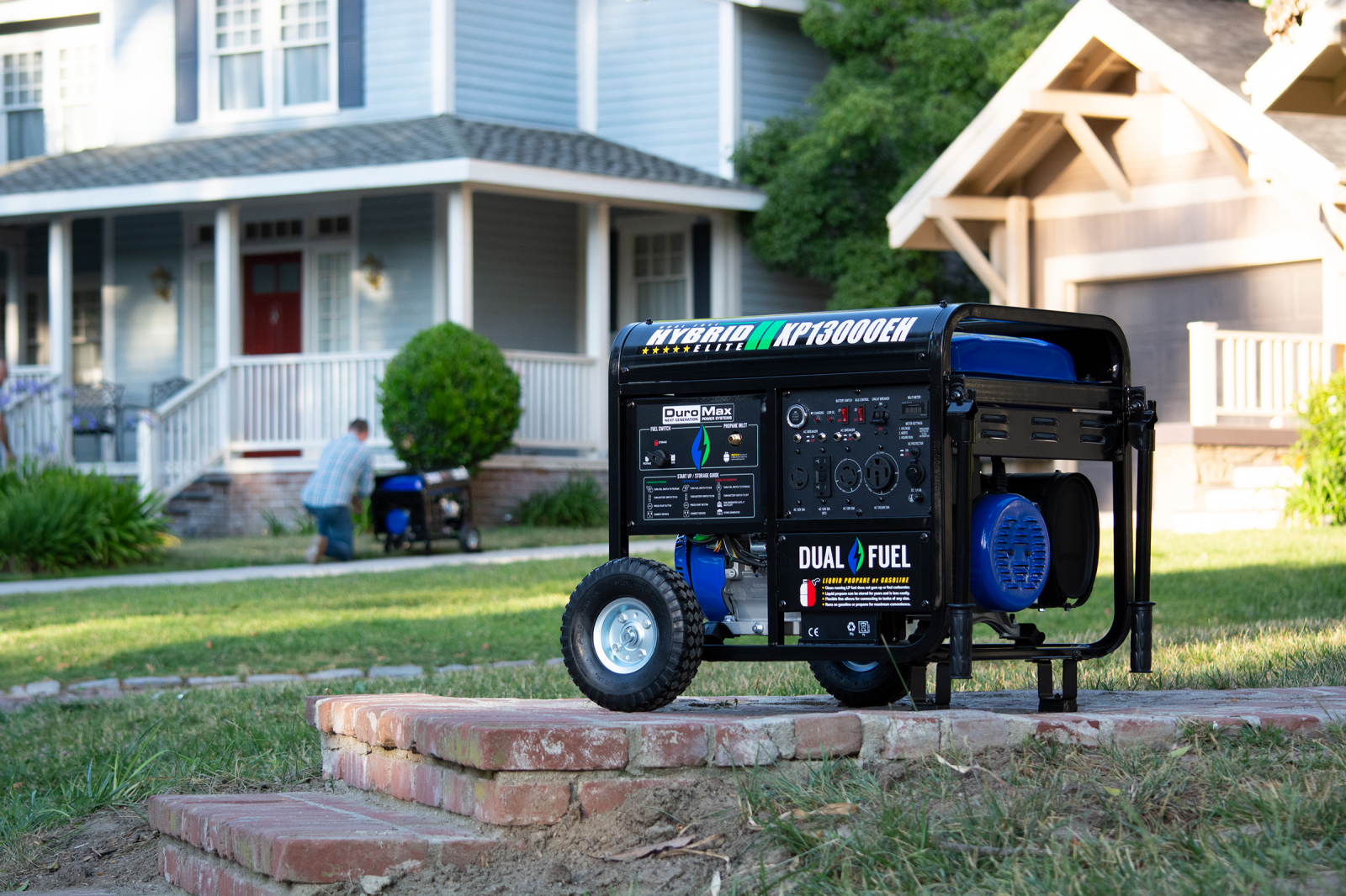 13,000 Watt Dual Fuel Portable Generator