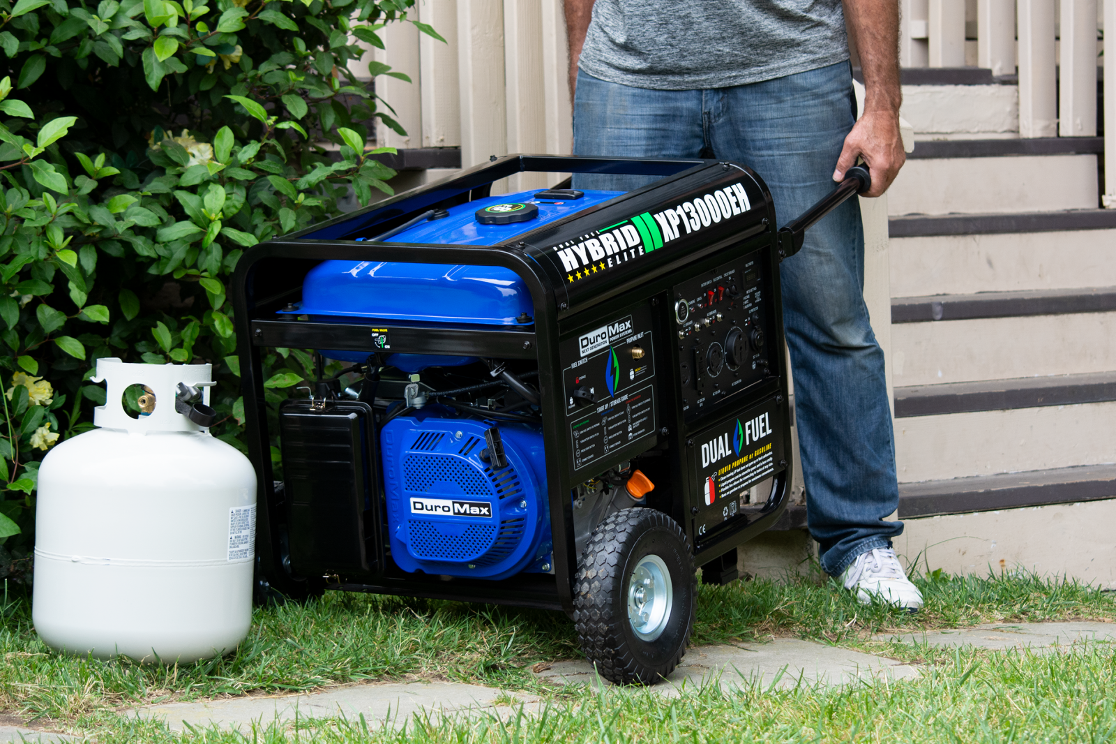 13,000 Watt Dual Fuel Portable Generator