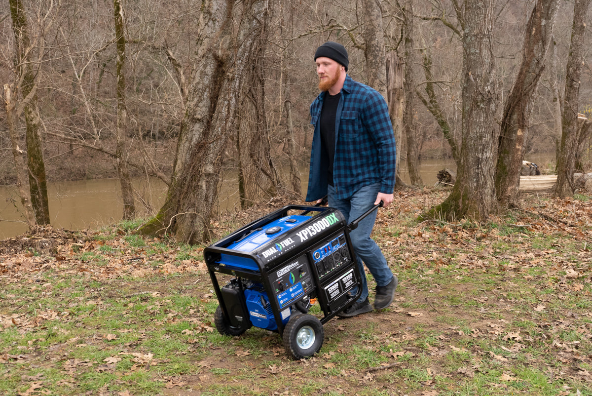 13,000 Watt Dual Fuel Portable Generator w/ CO Alert