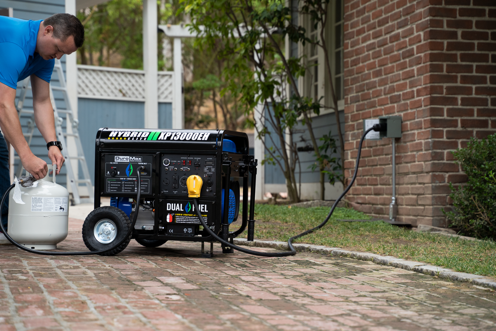 13,000 Watt Dual Fuel Portable Generator