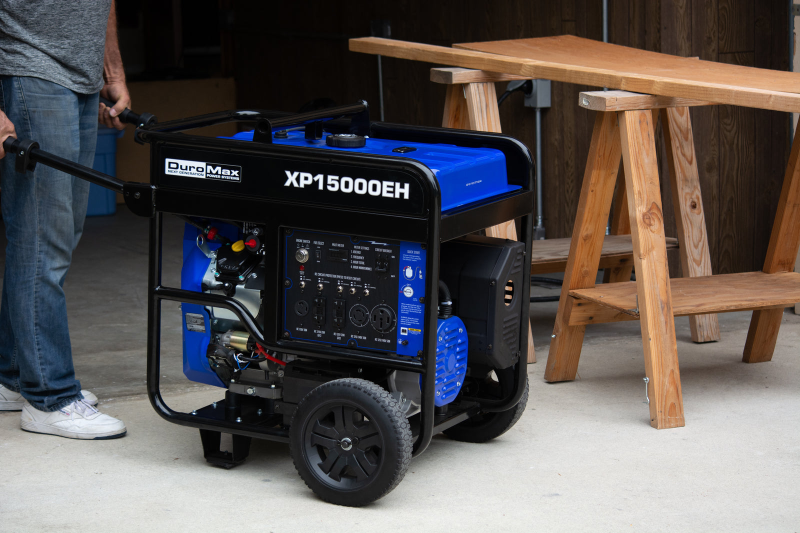 15,000 Watt Dual Fuel Portable Generator