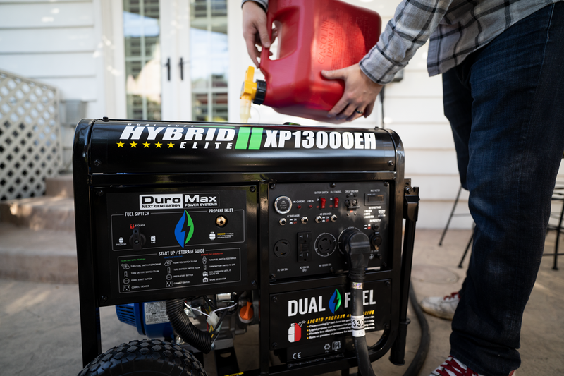 13,000 Watt Dual Fuel Portable Generator